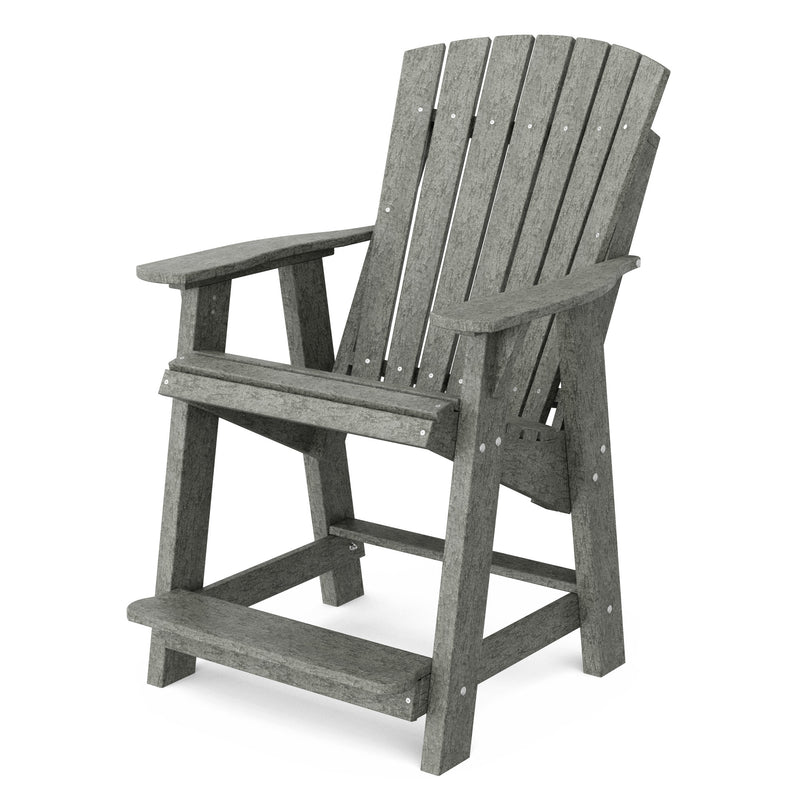 Heritage High Adirondack Chairs with Side Table by Wildridge