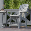 Heritage High Adirondack Chairs with Side Table by Wildridge