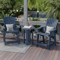 Heritage High Adirondack Chairs with Side Table by Wildridge