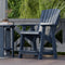 Heritage High Adirondack Chairs with Side Table by Wildridge