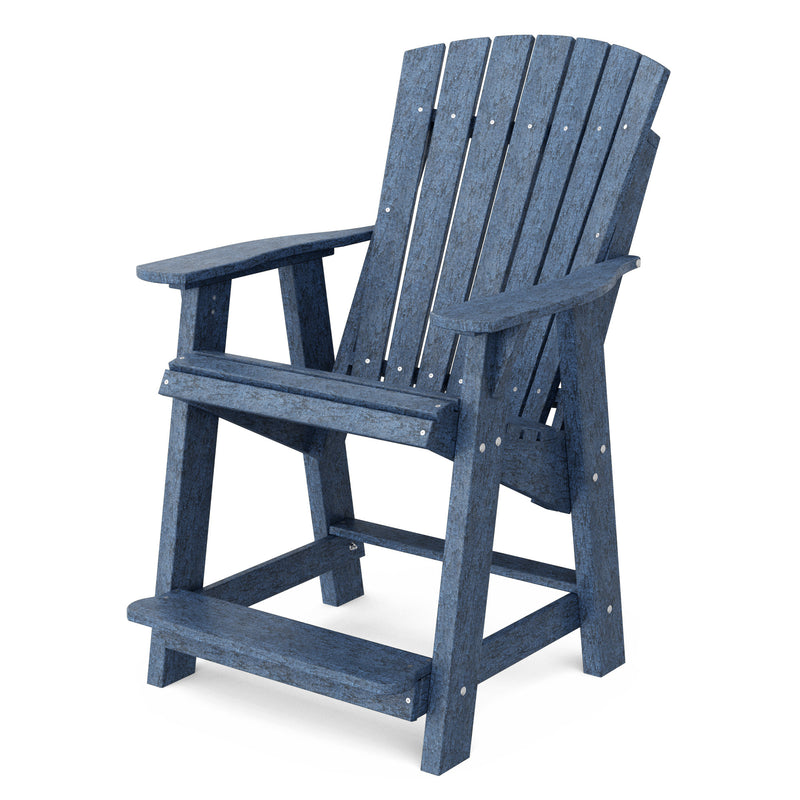 Heritage High Adirondack Chairs with Side Table by Wildridge