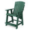 Heritage High Adirondack Chairs with Side Table by Wildridge