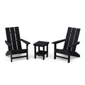 FREEDOM 3-PIECE MODERN ADIRONDACK SET WITH SIDE TABLE by Wildridge