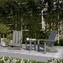 Freedom 3-Piece Modern Adirondack Set with Side Table by Wildridge