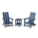 Freedom 3-Piece Modern Adirondack Set with Side Table by Wildridge