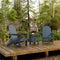 Freedom 3-Piece Traditional Adirondack Set with Side Table by Wildridge