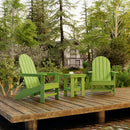 Freedom 3-Piece Traditional Adirondack Set with Side Table by Wildridge