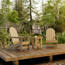 Freedom 3-Piece Traditional Adirondack Chair with Side Table by Wildridge