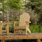 Freedom 3-Piece Traditional Adirondack Chair with Side Table by Wildridge