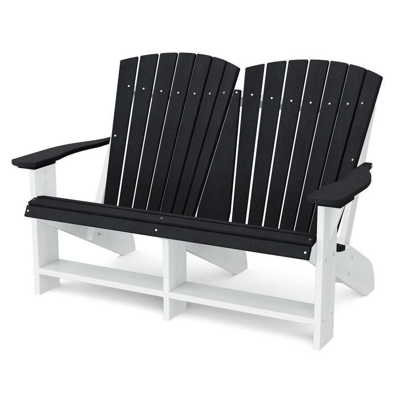 Heritage Double Adirondack Bench by Wildridge