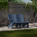 Heritage Double Adirondack Bench by Wildridge