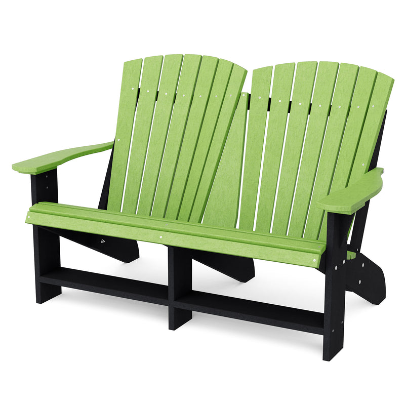Heritage Double Adirondack Bench by Wildridge