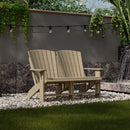 Heritage Double Adirondack Bench by Wildridge