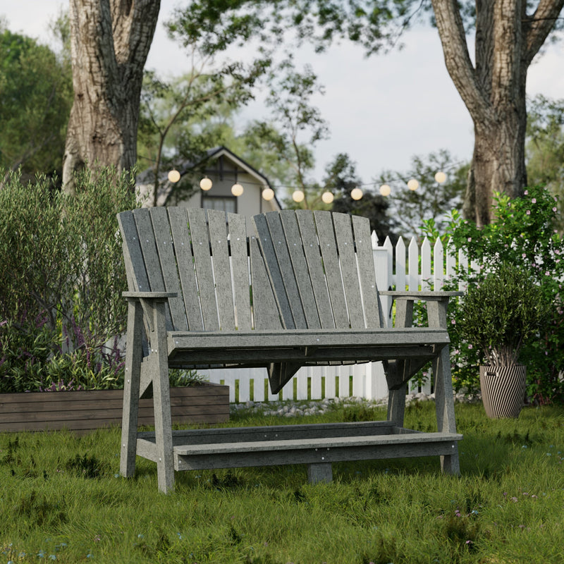 Heritage Double High Adirondack Bench by Wildridge