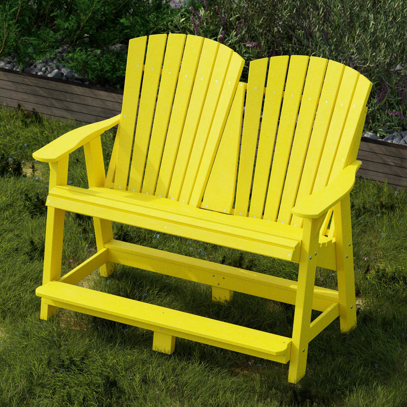 Heritage Double High Adirondack Bench by Wildridge