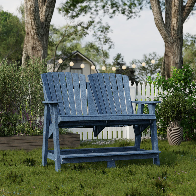Heritage Double High Adirondack Bench by Wildridge