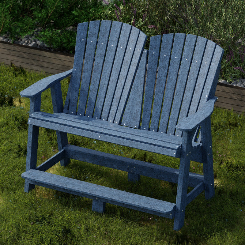 Heritage Double High Adirondack Bench by Wildridge