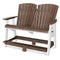 Heritage Double High Adirondack Bench by Wildridge