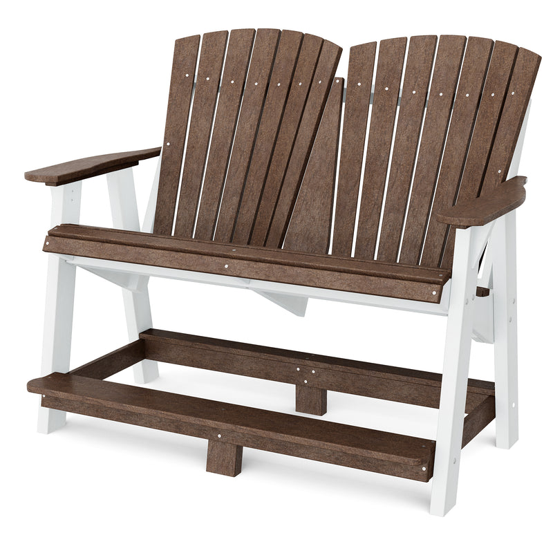 Heritage Double High Adirondack Bench by Wildridge