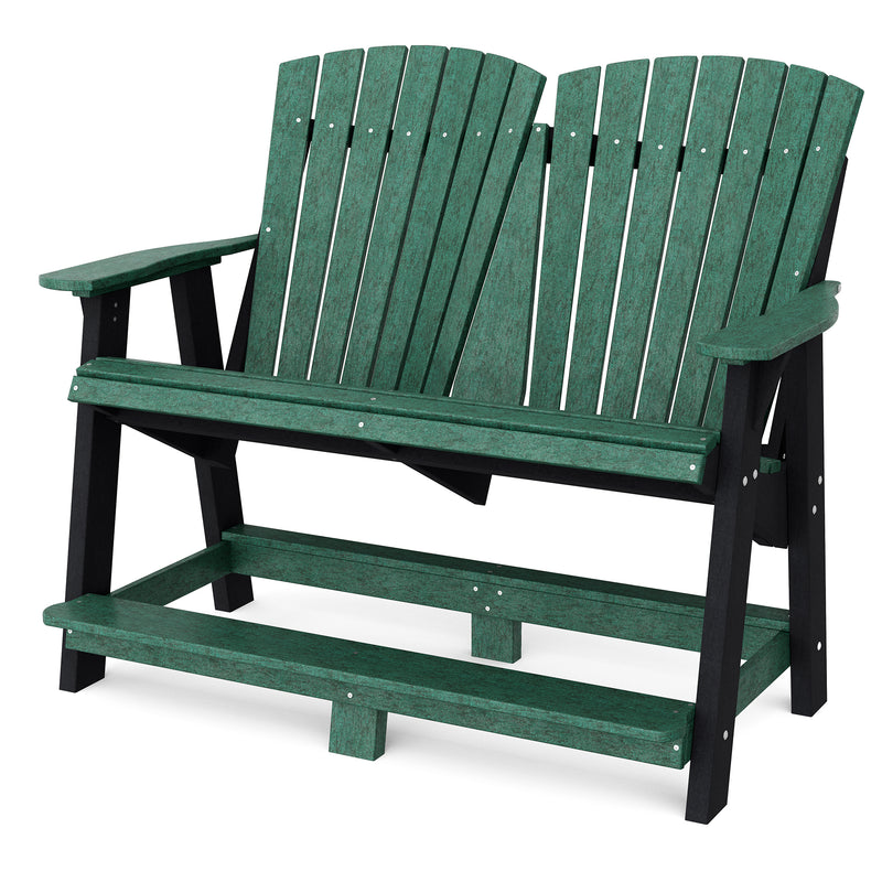 Heritage Double High Adirondack Bench by Wildridge