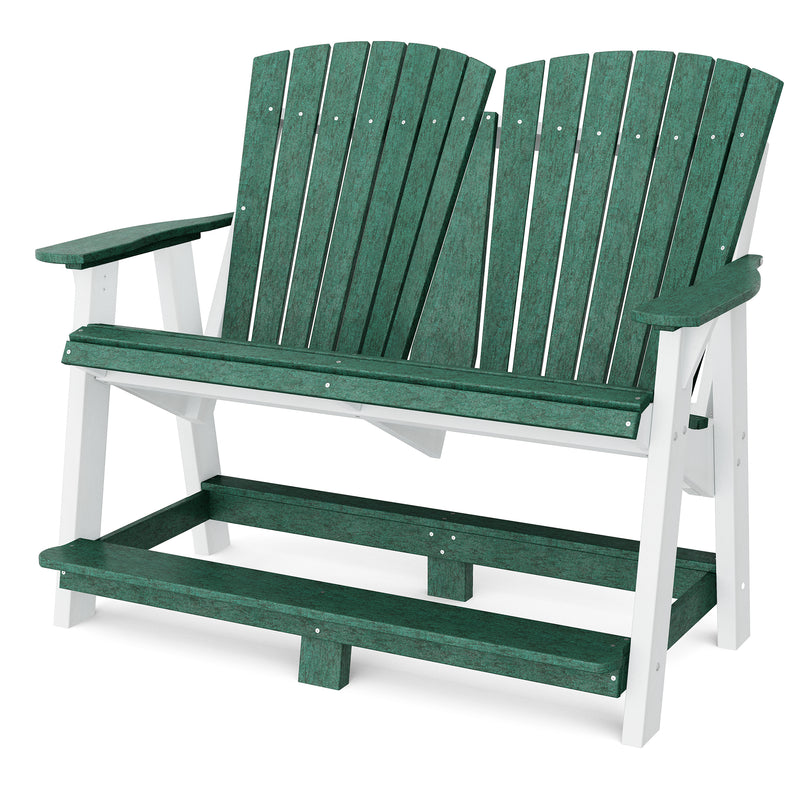 Heritage Double High Adirondack Bench by Wildridge