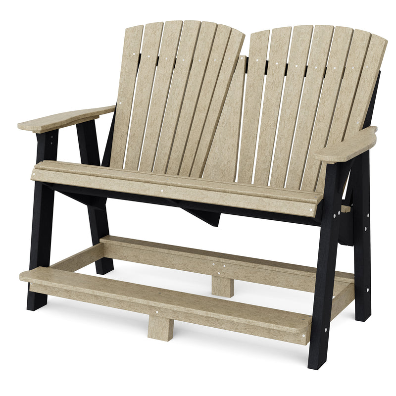 Heritage Double High Adirondack Bench by Wildridge
