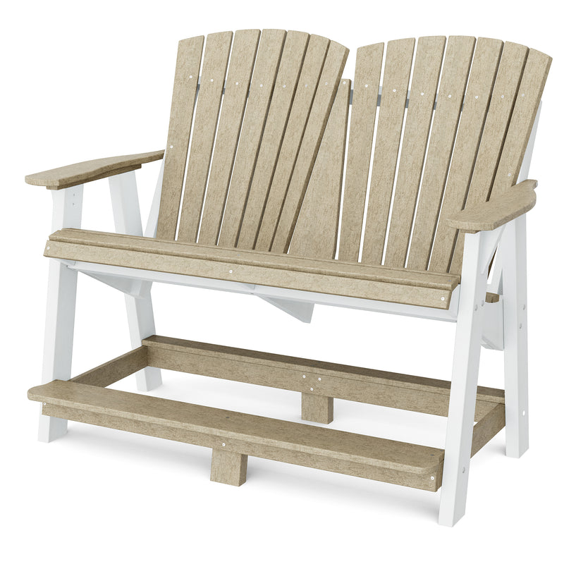 Heritage Double High Adirondack Bench by Wildridge
