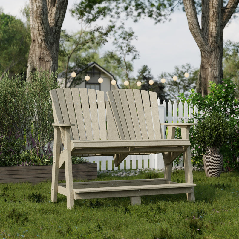 Heritage Double High Adirondack Bench by Wildridge