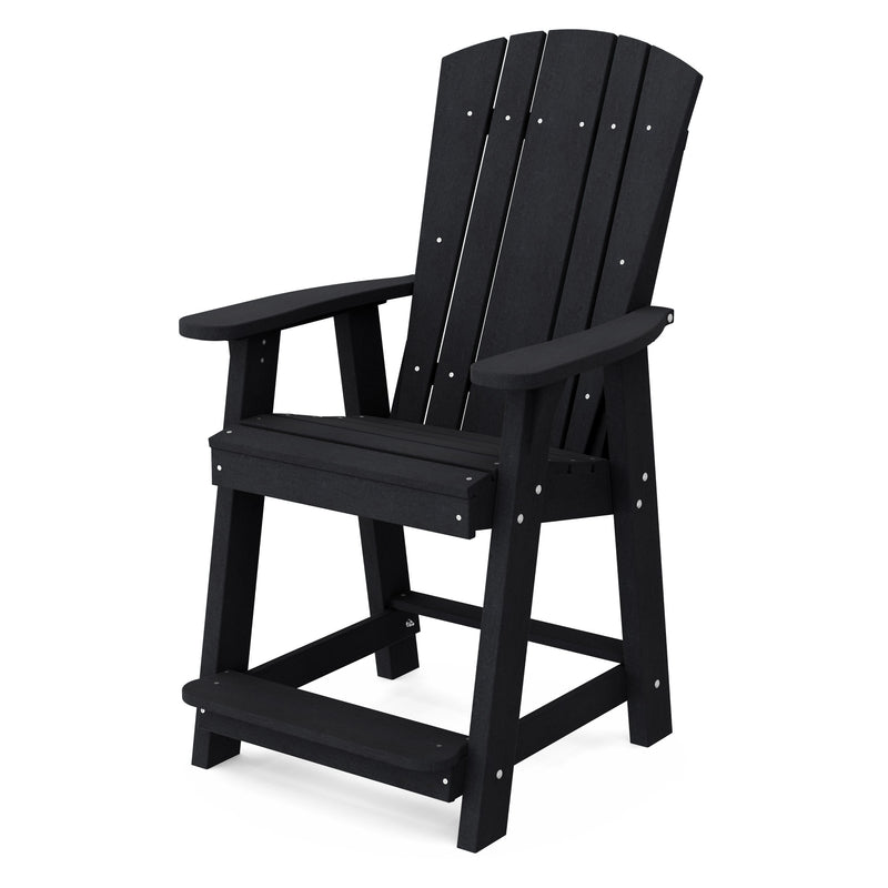 Heritage 5 Piece Set with 48 inch Round Pub Table and 4 Balcony Chairs by Wildridge