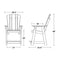Heritage Balcony Counter Chair by Wildridge