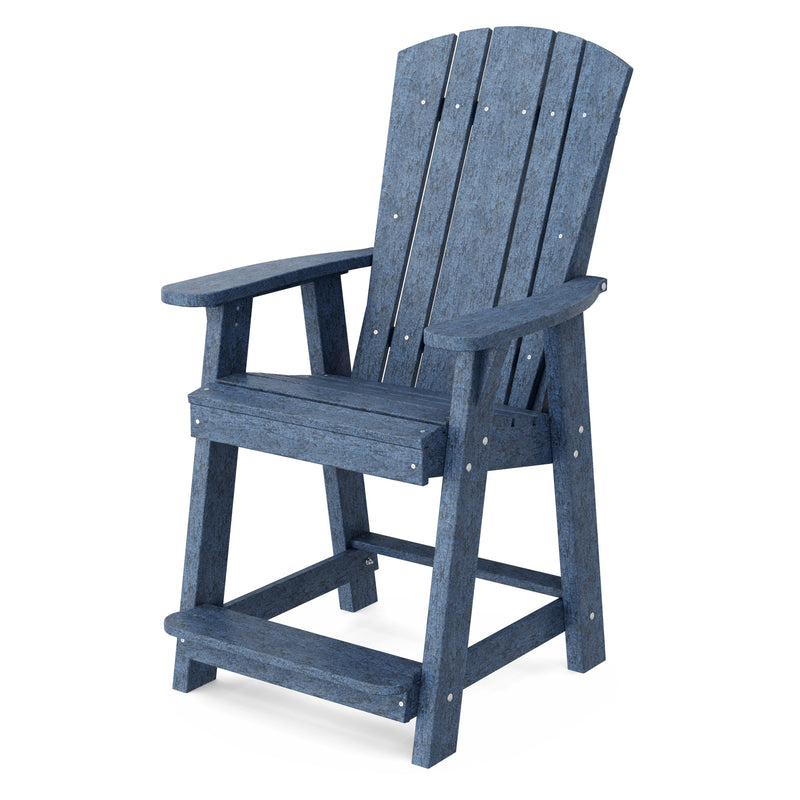Heritage 5 Piece Set with 48 inch Round Pub Table and 4 Balcony Chairs by Wildridge