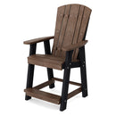Heritage 5 Piece Set with 48 inch Round Pub Table and 4 Balcony Chairs by Wildridge