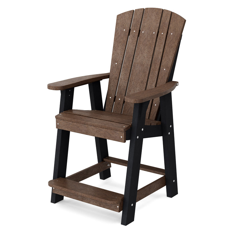 Heritage 5 Piece Set with 48 inch Round Pub Table and 4 Balcony Chairs by Wildridge