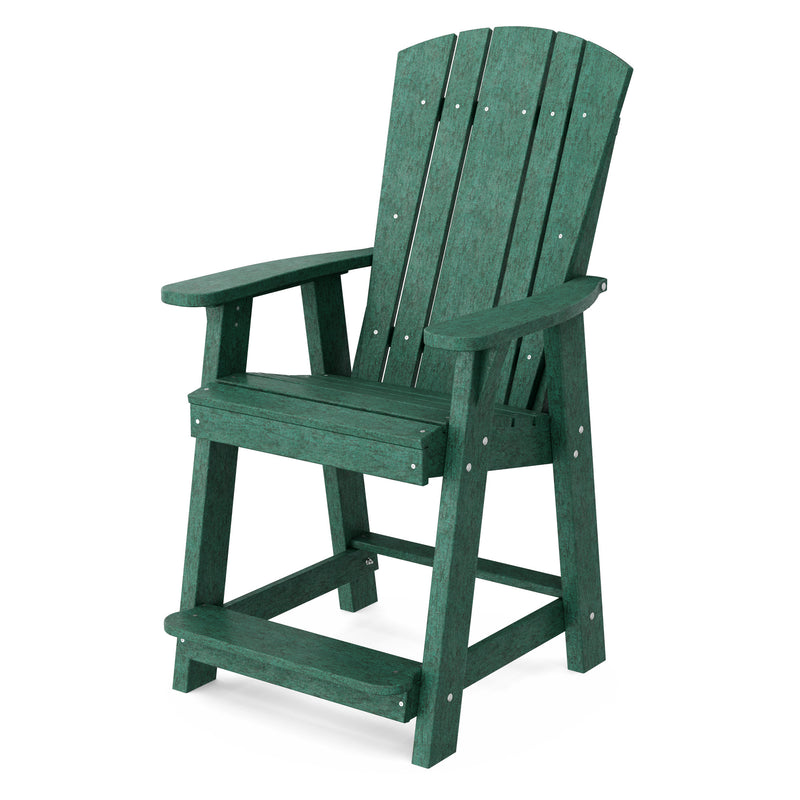 Heritage 5 Piece Set with 48 inch Round Pub Table and 4 Balcony Chairs by Wildridge