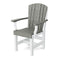 Heritage Dining Chair with Arms in Two-Tone by Wildridge