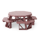 Heritage Octagon Picnic Table by Wildridge