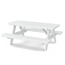 Heritage 72" Picnic Table with Attached Benches by Wildridge