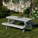 Heritage 72" Picnic Table with Attached Benches by Wildridge