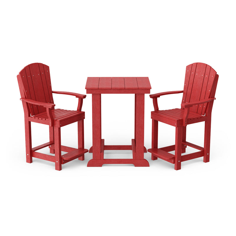 Heritage 3 Piece Patio Counter Set by Wildridge