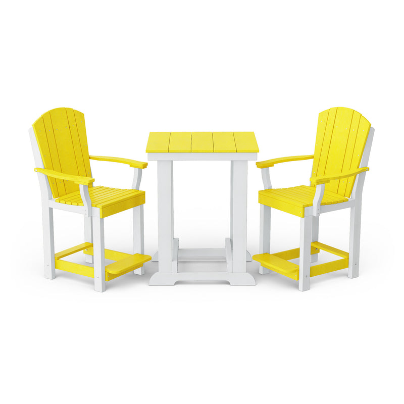 Heritage 3 Piece Patio Counter Set by Wildridge