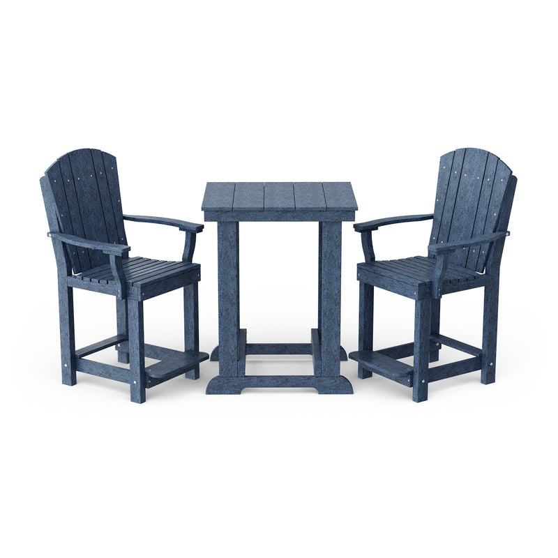 Heritage 3 Piece Patio Counter Set by Wildridge