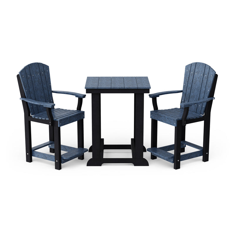 Heritage 3 Piece Patio Counter Set by Wildridge