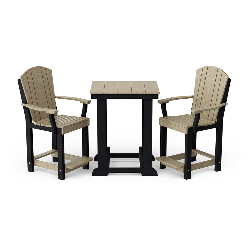 Heritage 3 Piece Patio Counter Set by Wildridge