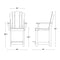 Heritage Counter Patio Chair by Wildridge