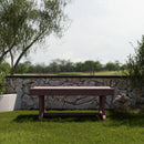 Heritage 42" Outdoor Patio Bench by Wildridge