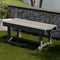 Heritage 42" Outdoor Patio Bench by Wildridge