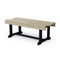 Heritage 42" Outdoor Patio Bench by Wildridge