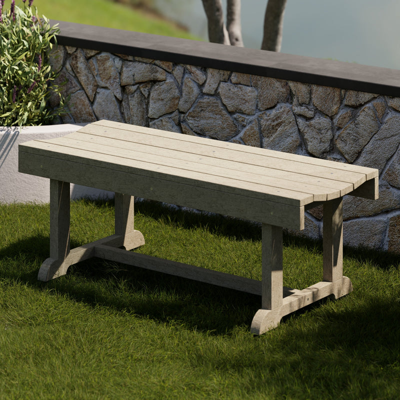 Heritage 42" Outdoor Patio Bench by Wildridge