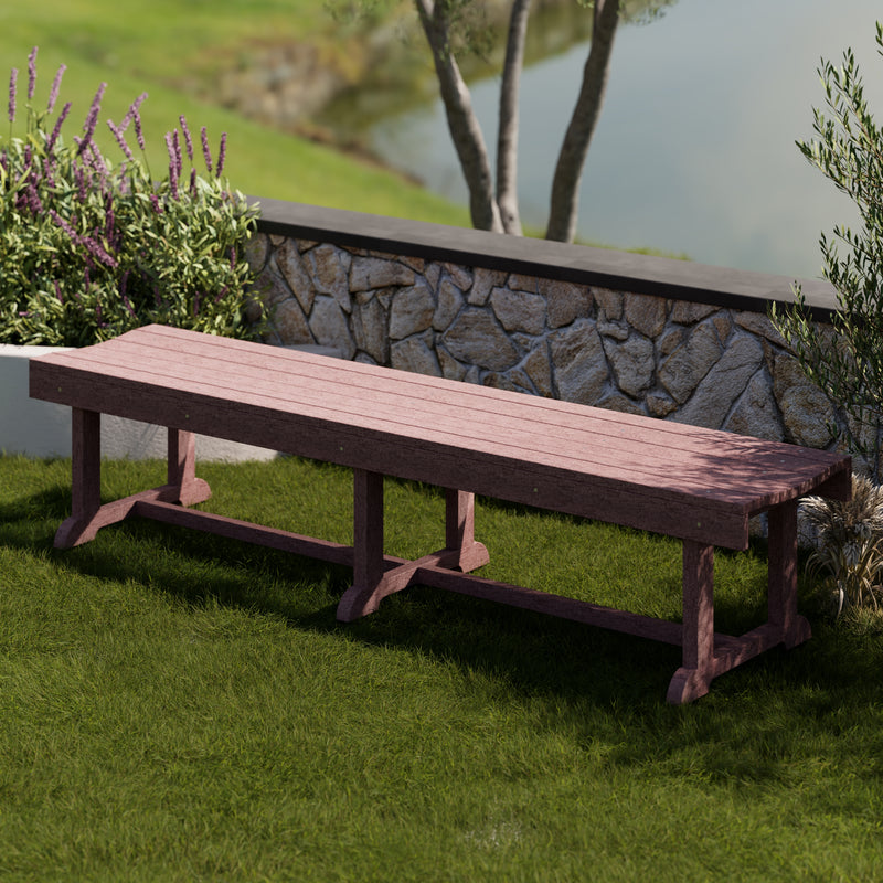 Heritage 68 inch Outdoor Patio Bench by Wildridge
