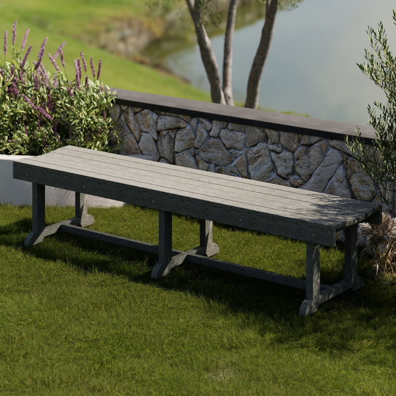 Heritage 68 inch Outdoor Patio Bench by Wildridge
